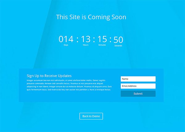 Divi Landing Page