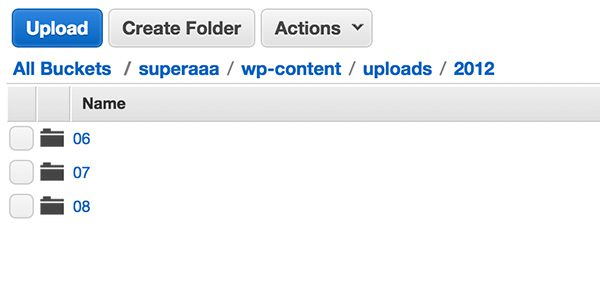Standard storage on S3