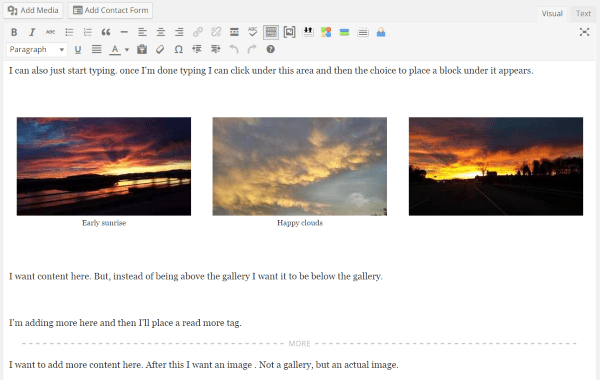 A Look At The Upcoming WordPress Front-End Editor - Edit in Admin