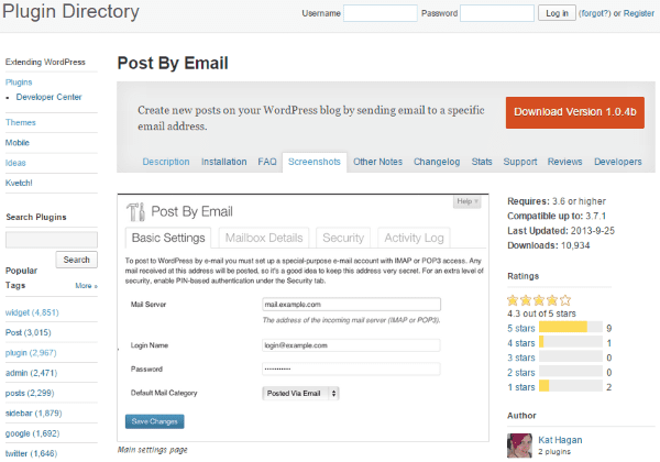 How to Use the WordPress Post by Email Feature - Post by Email