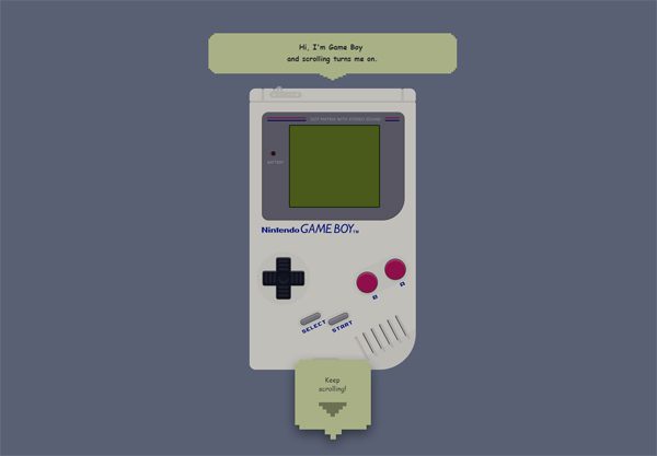 An example of "infinite" scrolling.