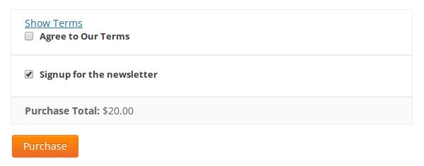 Add customers to your email list