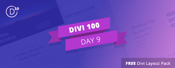 Free Divi Font Combination Layout Pack: 1 Beautiful Layout Design, 10 Ideal Font Pairings