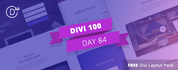 Download Another Free Divi Landing Pages Layout Pack Built With Our Expanding Wireframe Kit