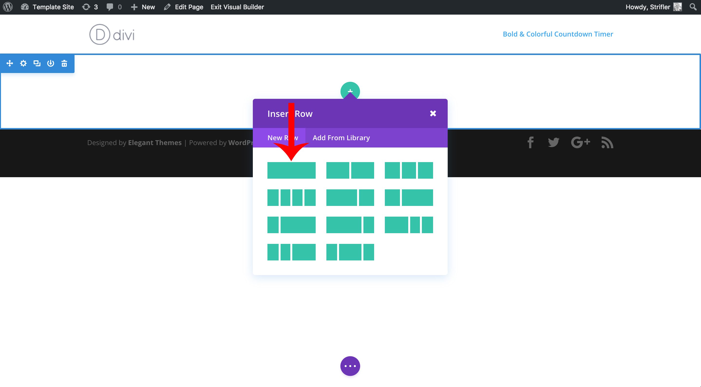 adding-rows-to-divi-visual-builder