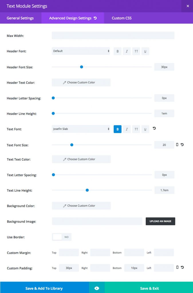 text-advanced-settings
