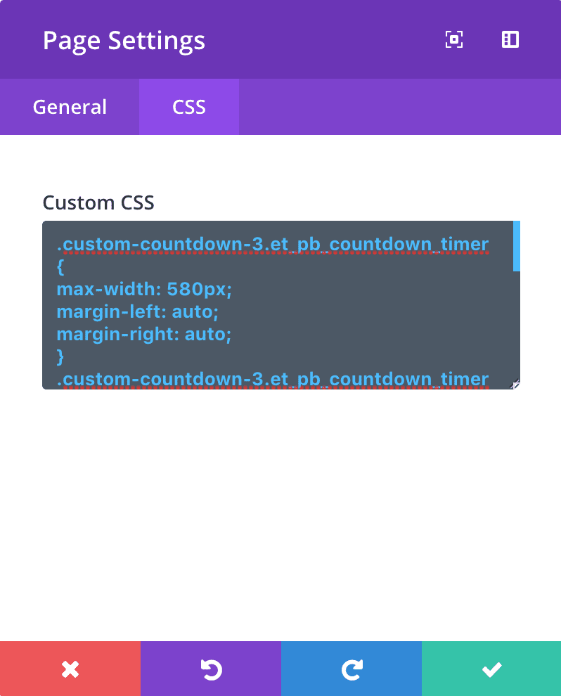 custom-css-in-divi-page-settings