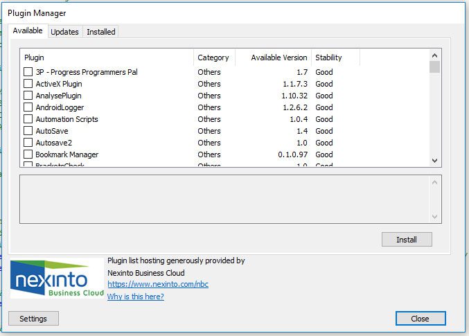 notepad++ review plugin manager