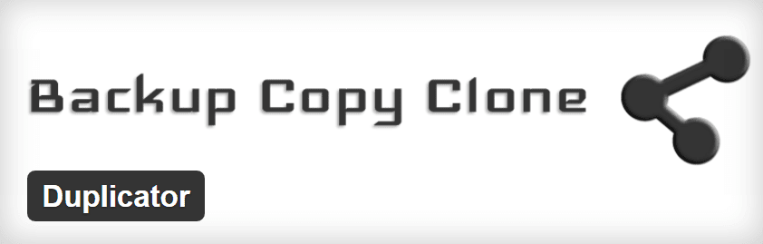 The Duplicator plugin.