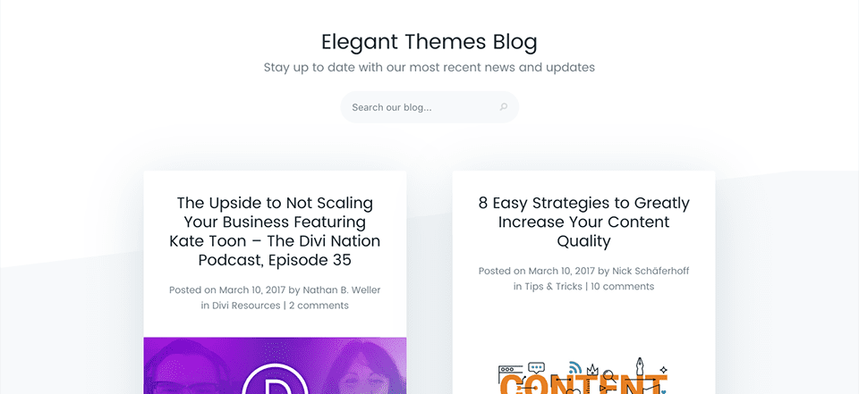 How to Style Your Divi Blog Page to Look Like Elegant Themes’ New Design