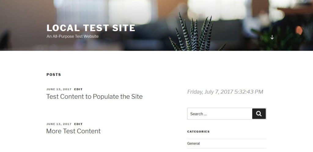 date and time widget with styling