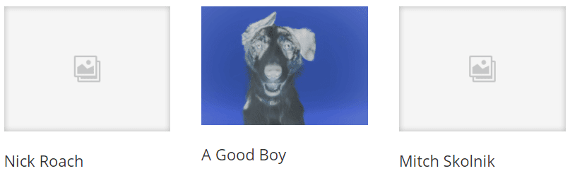 The invert image filter in action.