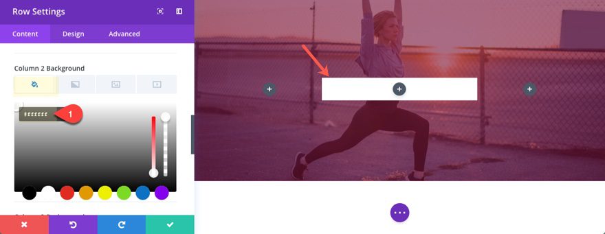 navigation header column 2
