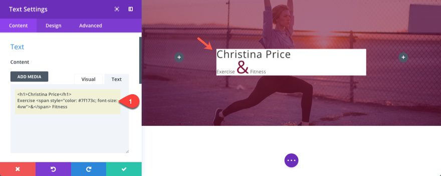 navigation header title content