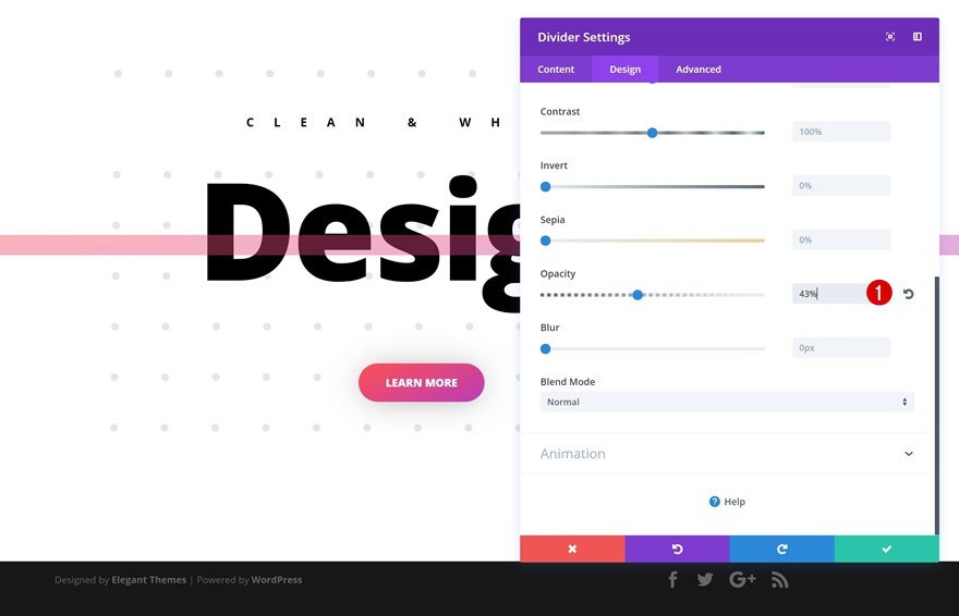 clean and abstract design