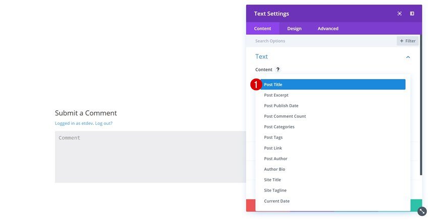blog post hero section