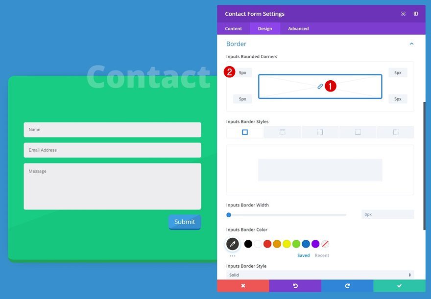 contact form module