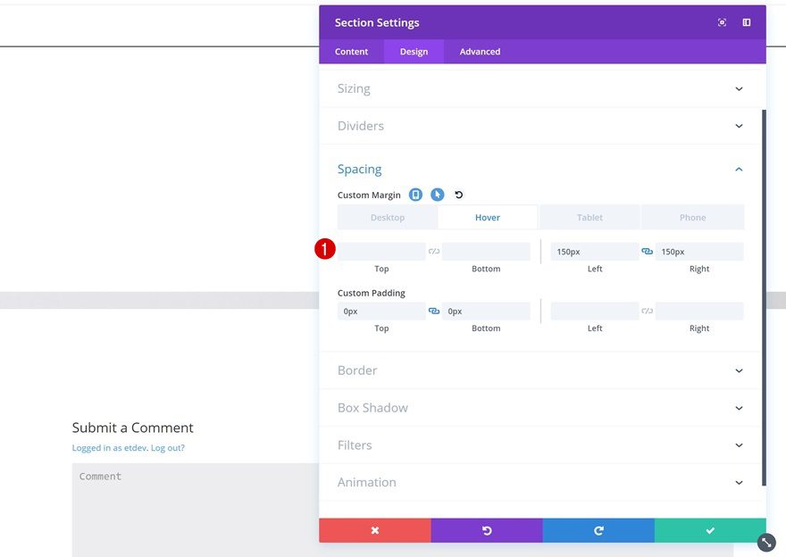 blog post hero section