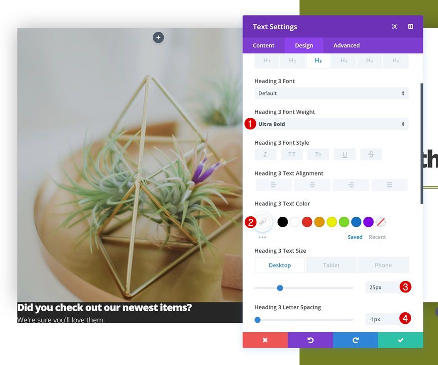 highlight product categories