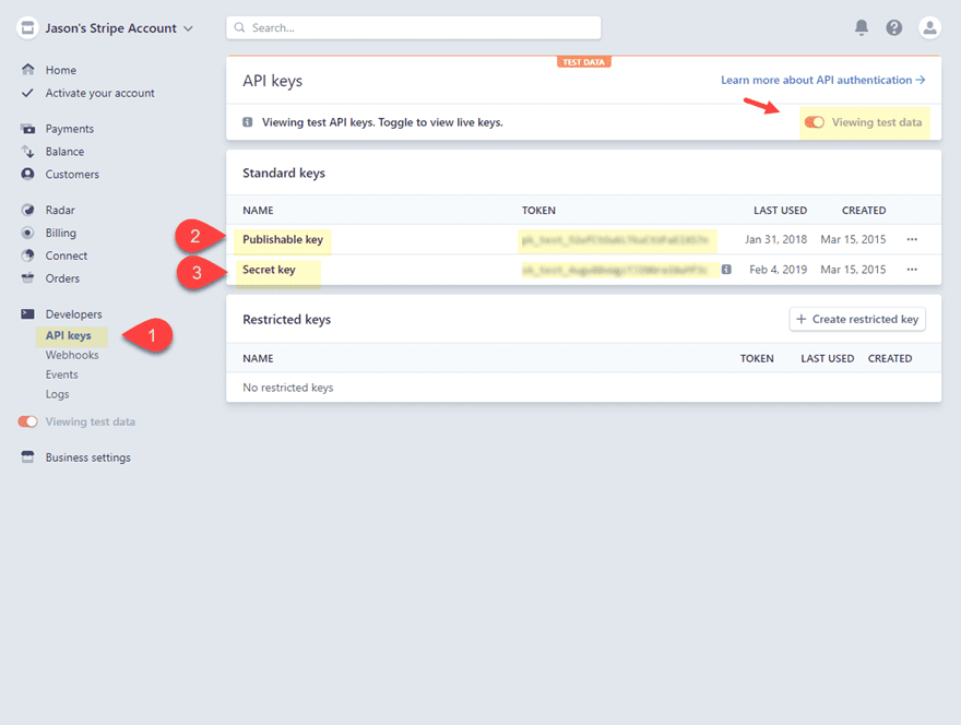 stripe payment buttons
