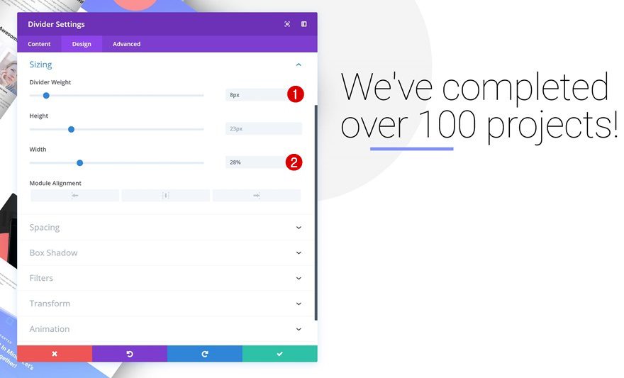 stack portfolio items