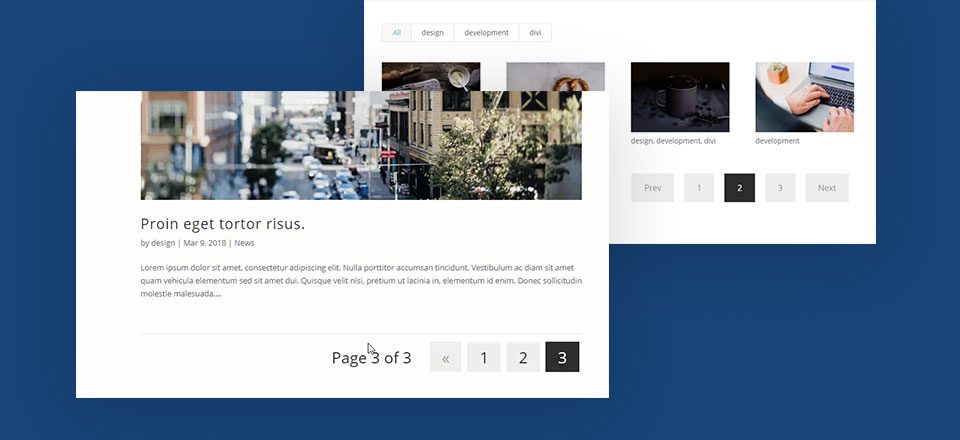 A Handy Guide on How to Style Pagination in Divi