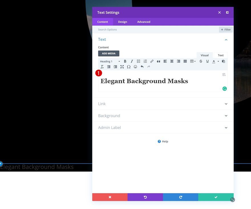 oversized characters