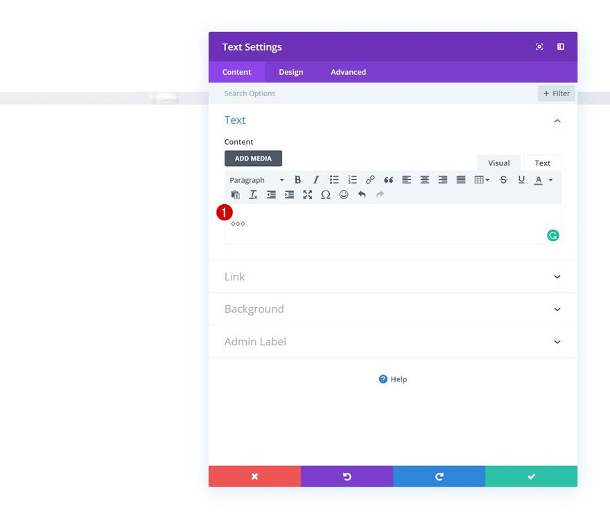 oversized characters