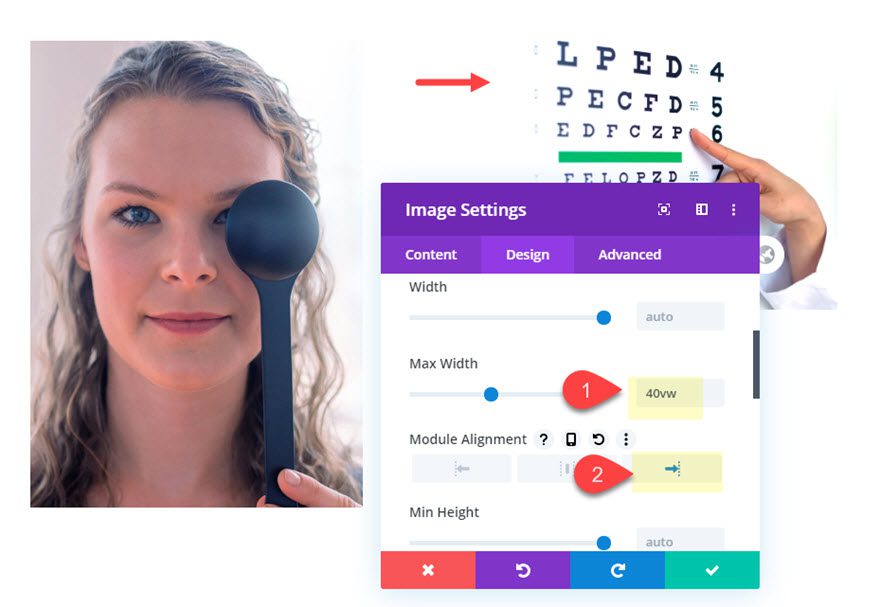 blend images in divi