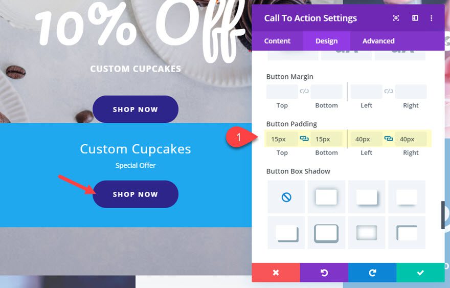 divi change content on hover