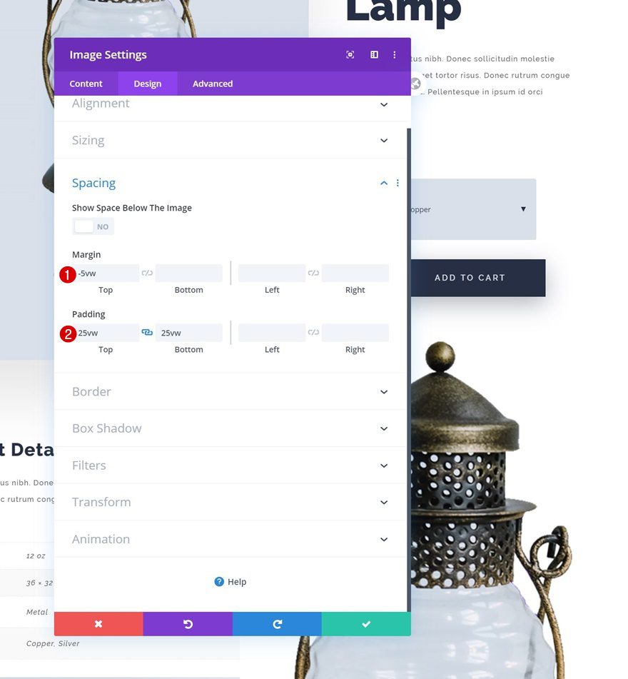 Minimal Product Page