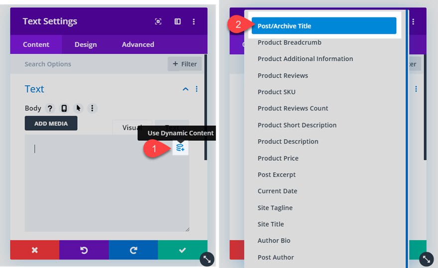 divi category page template