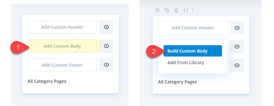 divi category page template