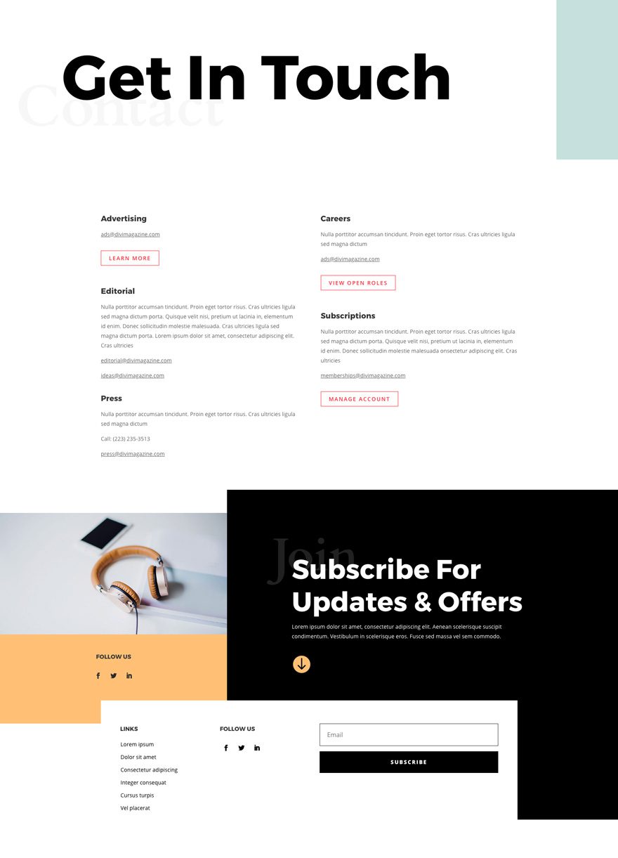 magazine layout pack