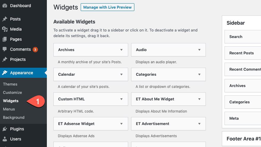 Optimize Divi Sidebar