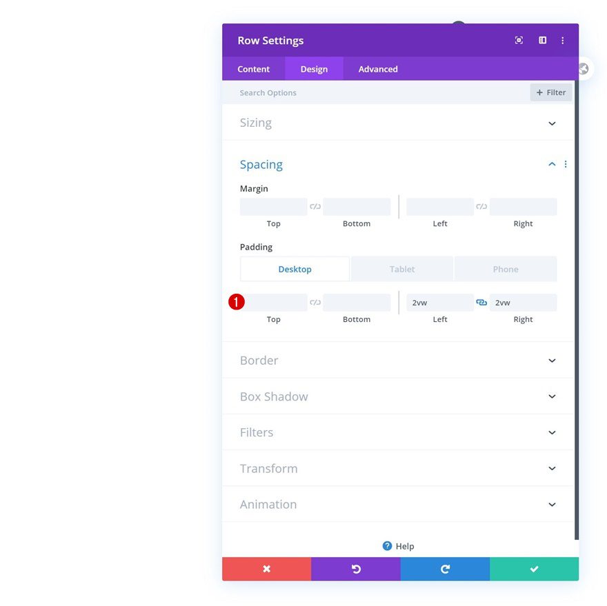 side-by-side buttons