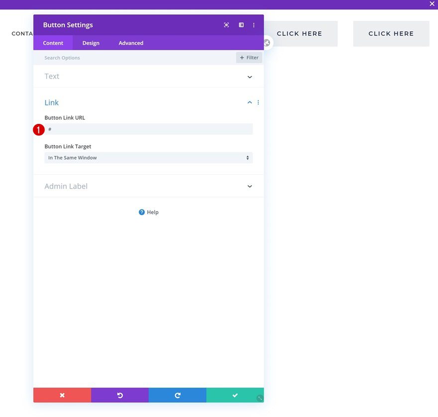 side-by-side buttons