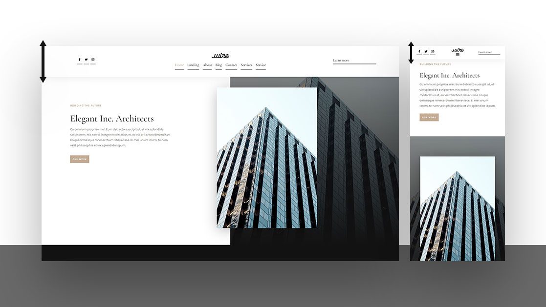 How to Reveal Your Global Header While Scrolling Up & Hide While Scrolling Down with Divi