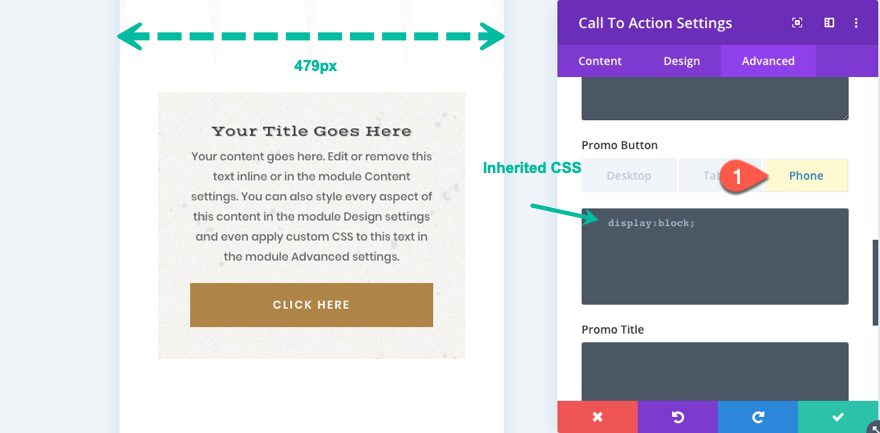 advanced responsive editing