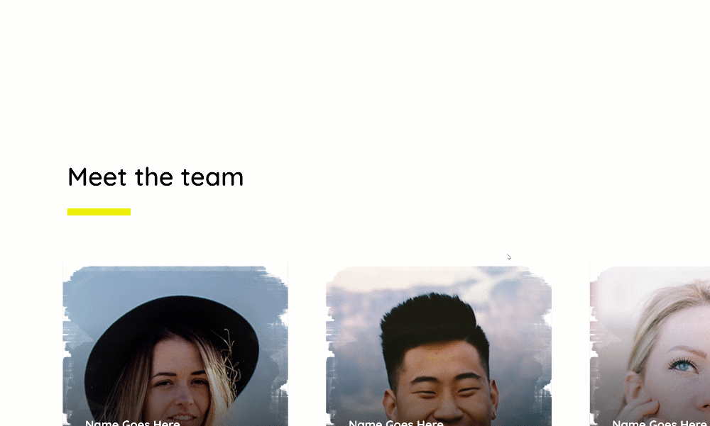 team member carousel