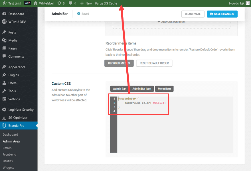 white label WordPress
