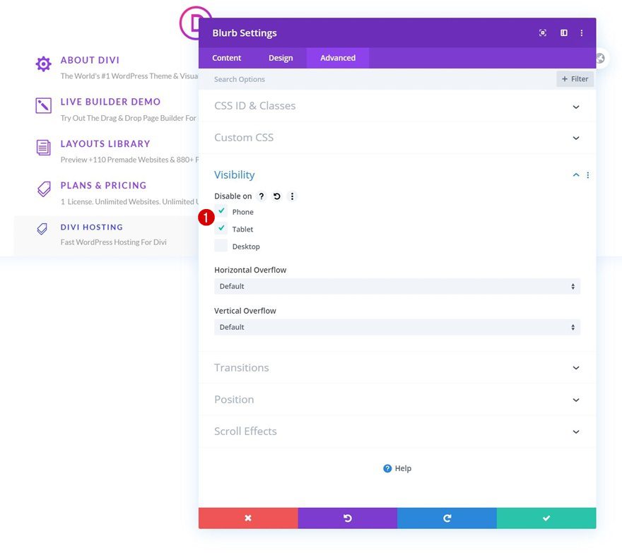 elegant themes dropdown menu