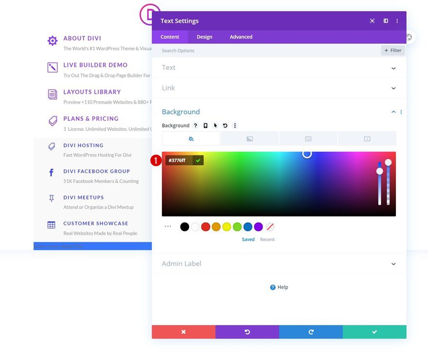 elegant themes dropdown menu