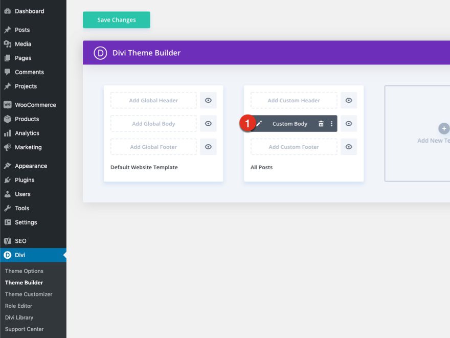 divi NGO blog post template