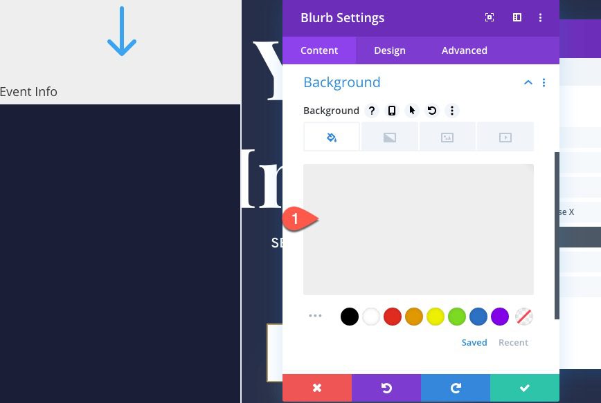 divi sliding push sidebar