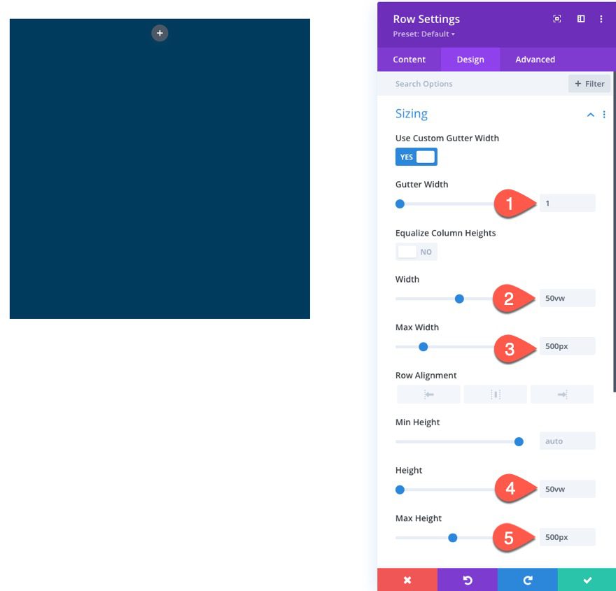 divi animated clock scroll effect
