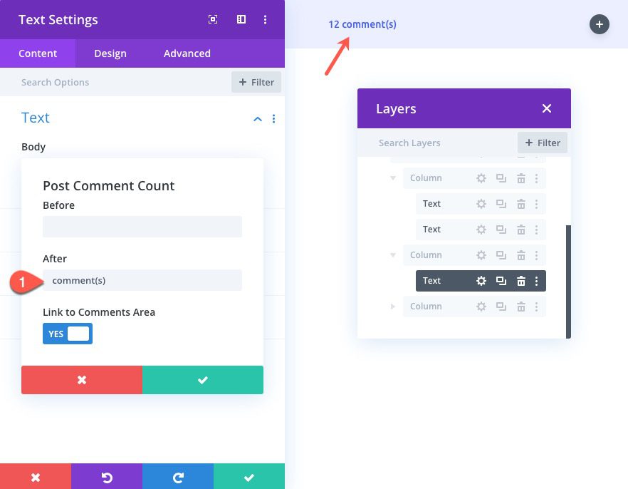 divi dynamic post info bar