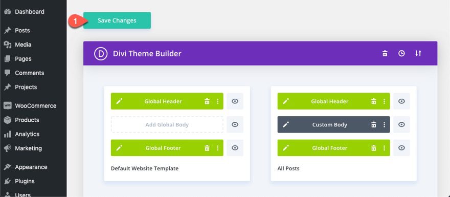 divi dynamic post info bar