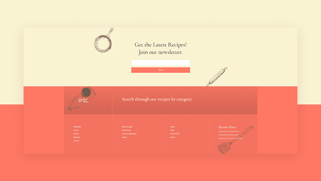 How to Add Post Category Menu Widgets to Your Divi Global Footer