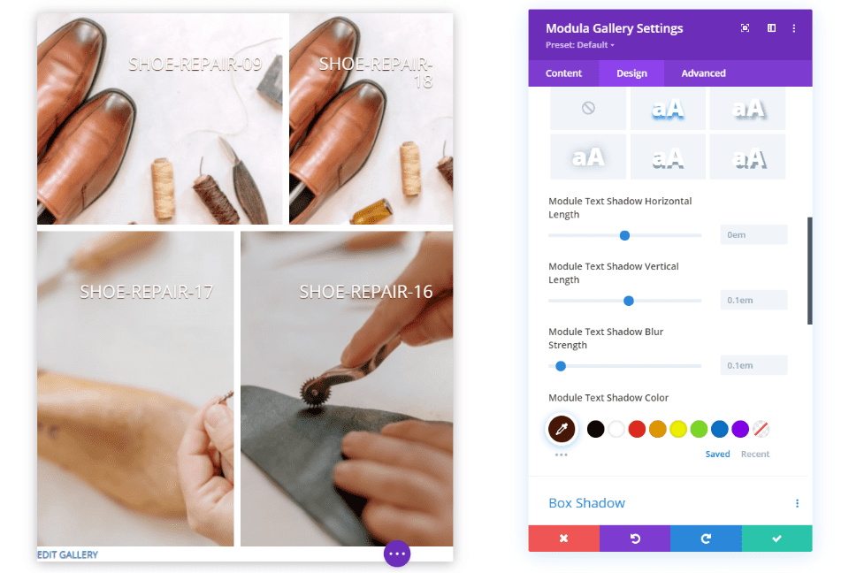 Display Modula Galleries with the Modula Divi Extension